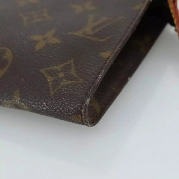 LOUIS VUITTON Monogram Bucket GM Pouch Accessory Pouch LV Auth PP078 - Picture 7 of 16